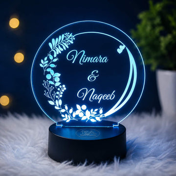 Customize LED Name Lamp | Gift for Wife, Gift for Husband, Gift for Mom & Gift for Dad