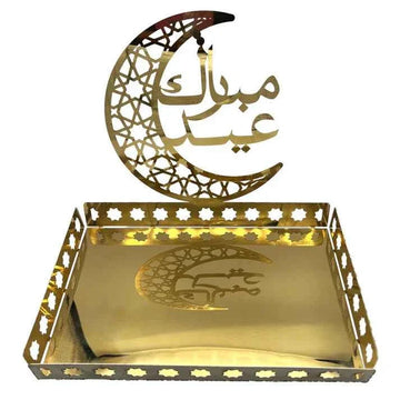 Eid Mubarik Tray ( Medium )