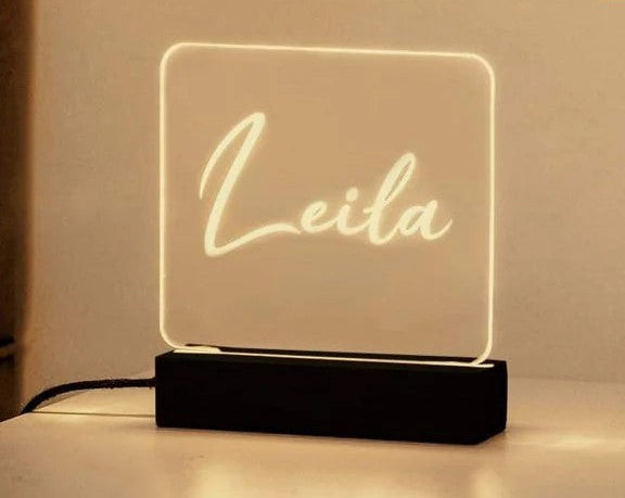 Name Led Lamp