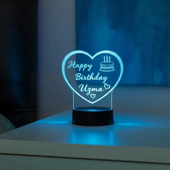 Customize LED Name Lamp | Gift for Wife, Gift for Husband, Gift for Mom & Gift for Dad